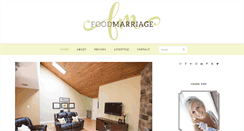 Desktop Screenshot of foodmarriage.com